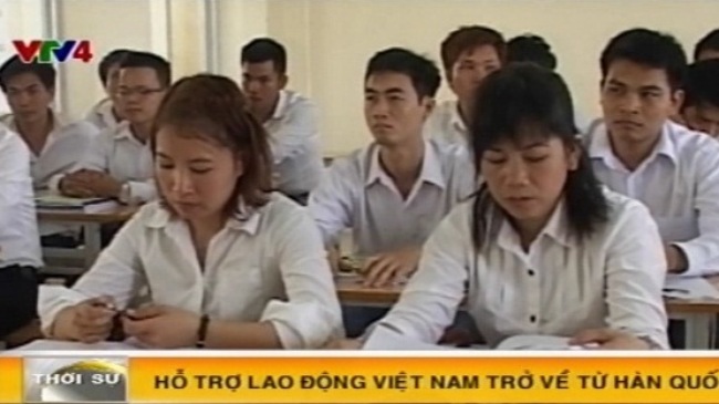 Đào tạo miễn phí lao động Việt Nam trở về từ Hàn Quốc