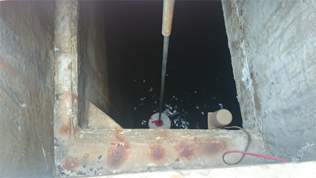 Bể chứa nước sạch của HTX Thống Nhất luôn trong tình trạng cạn nước