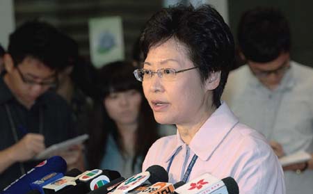 Hồng Kông bất ngờ hủy đối thoại với người biểu tình