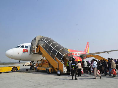 Vietjet đã có các đường bay quốc tế đến Hàn Quốc, Singapore, Thái Lan, Đài Loan, Campuchia