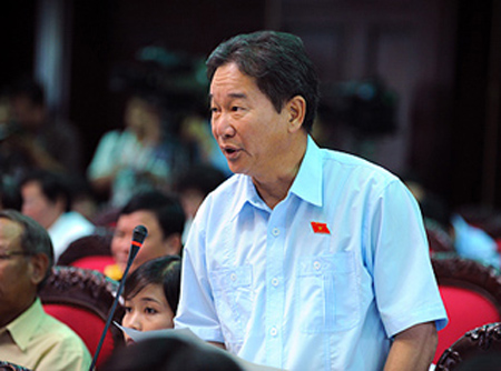 Đại biểu Nguyễn Bá Thuyền: Điểm yếu nhất của ngành tư pháp hiện nay là đội ngũ cán bộ.