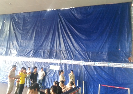 Nhiều khu vực trong sân bay Tân Sơn Nhất quây bạt để sửa chữa, nâng cấp 