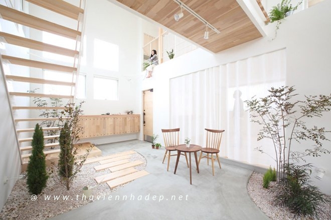 Không gian nhà – vườn đan xen