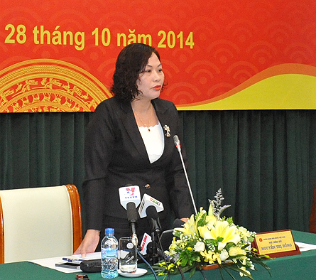 Bà Nguyễn Thị Hồng, Phó Thống đốc NHNN.