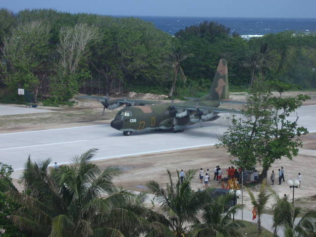 Đài Loan thường xuyên triển khai trái phép các binh sĩ và vũ khí trên đảo Ba Bình của Việt Nam.