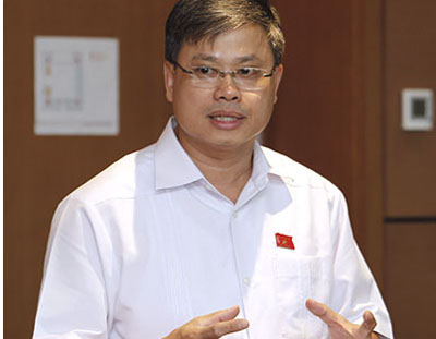 Đại biểu Nguyễn Sỹ Cương là uỷ viên trường trực UB Pháp luật của Quốc hội (ảnh: Minh Thanh).