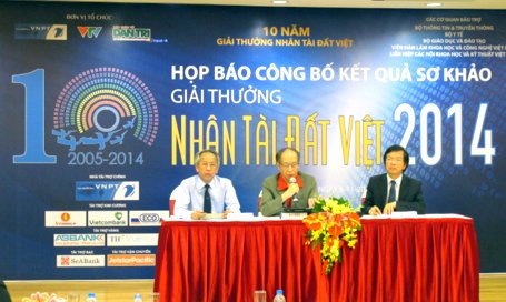 Giải thưởng Nhân Tài Đất Việt 2014: Lan tỏa rộng rãi trong xã hội