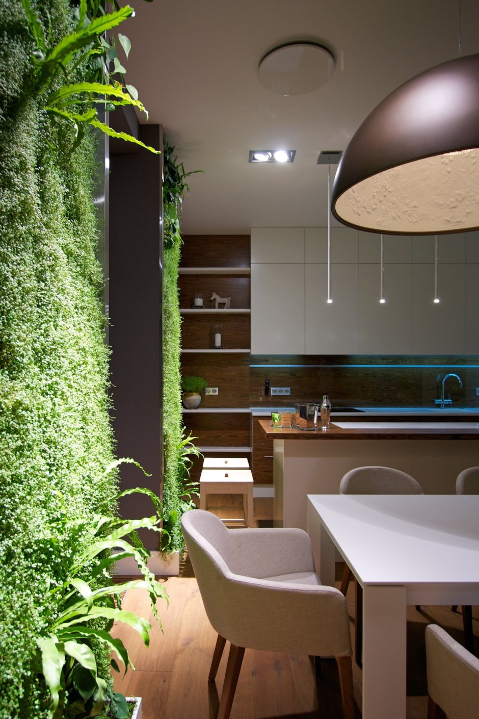 Thiết kế nội thất chung cư Hapulico không gian xanh 4