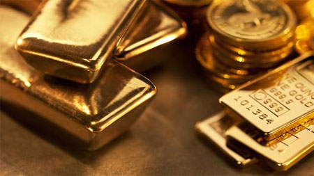 Dù giá giảm song vàng vẫn chưa đủ sức hấp dẫn khách mua trở lại. (ảnh: Getty/CNBC)