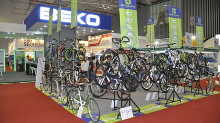 Gian hàng Triển lãm Xe đạp – Inter Cycle năm 2012