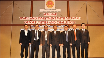 Thái Lan khích lệ doanh nghiệp đầu tư tại Việt Nam