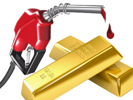 Giá vàng, dầu lại đi xuống, giá trị đồng USD lên cao nhất hơn 5 năm