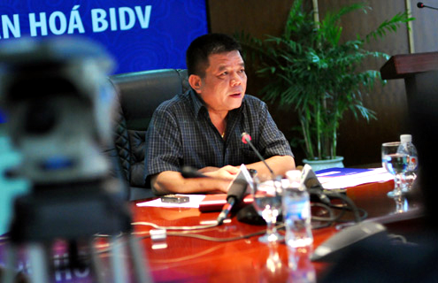 Ông Trần Bắc Hà - chủ tịch HĐQT BIDV