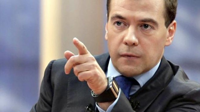 Thủ tướng Nga Dmitry Medvedev. (Nguồn: RT)