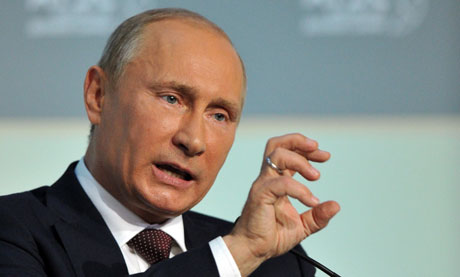 Putin lọt top 10 nhân vật có sức ảnh hưởng lớn nhất năm 2014