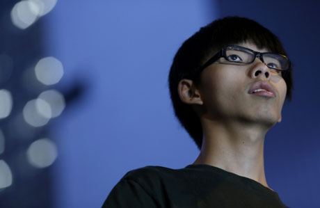 Thủ lĩnh 17 tuổi của phong trào biểu tình của sinh viên Hồng Kông Hoàng Chi Phong