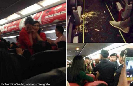 Hành khách Trung Quốc đã hất nước nóng vào người nữ tiếp viên Thái Lan trên chuyến bay ngày 11/12