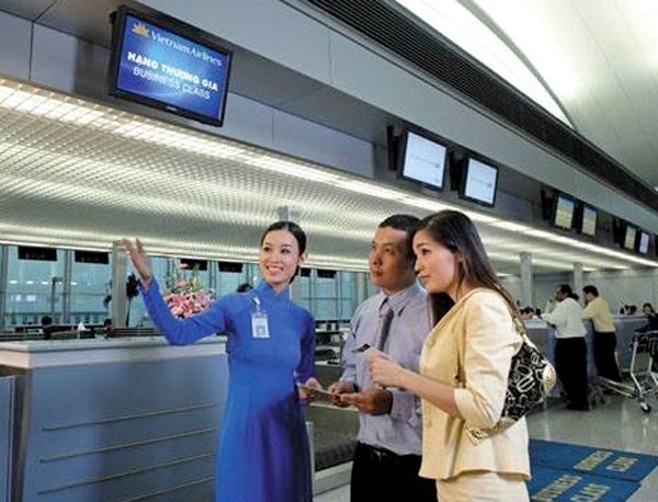 Vietnam Airlines khai thác nhà ga mới T2 Nội Bài