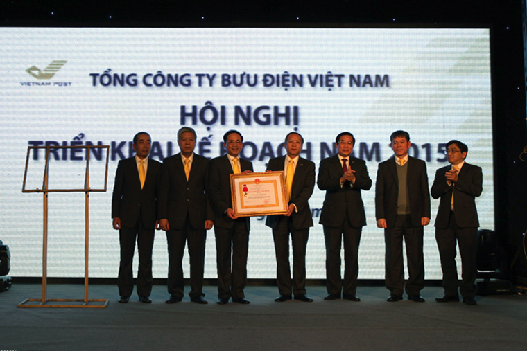 Bưu Điện Việt Nam tăng gần 20% lợi nhuận trong năm 2014
