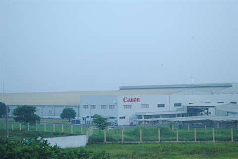 Công ty Canon Việt Nam. Ảnh: Báo Hải quan