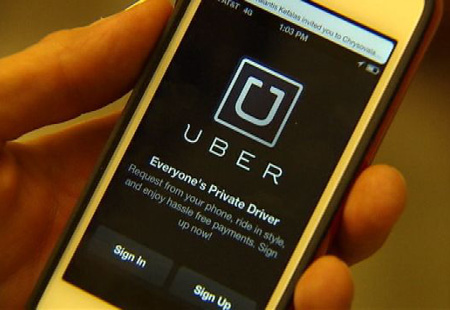 Taxi Uber là loạt hình mới xuất hiện gây nhiều tranh cãi