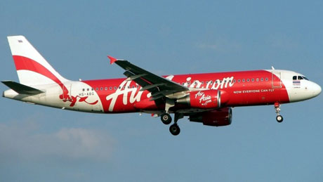 Một máy bay Airbus
A320 của hãng AirAsia đang bay đến Indonesia
