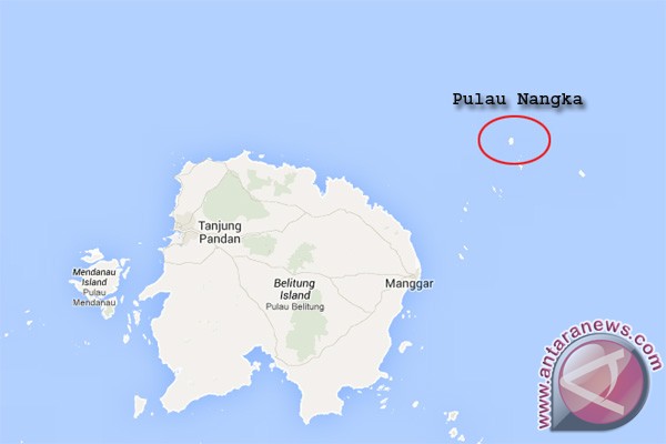 Khu vực tìm kiếm sẽ được tiến hành gần đảo Belitung.