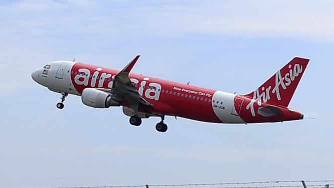 Một máy bay của hãng hàng không giá rẻ AirAsia
