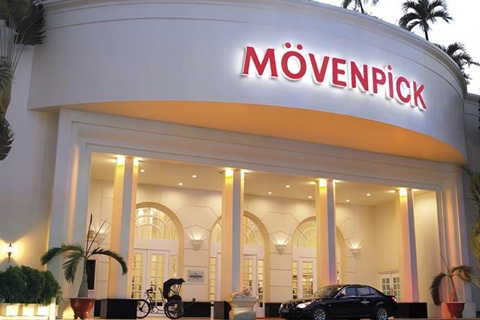 Khách sạn 5 sao Movenpick Saigon.