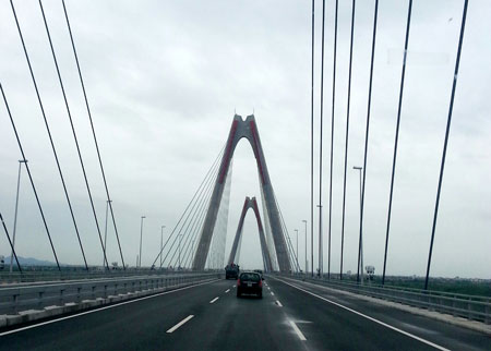 Cầu Nhật Tân - 1 trong 3 cây cầu dây văng 5 nhịp lớn nhất thế giới