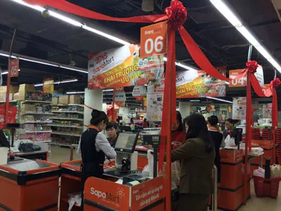 SapoMart khai trương 3 siêu thị tại Hà Nội