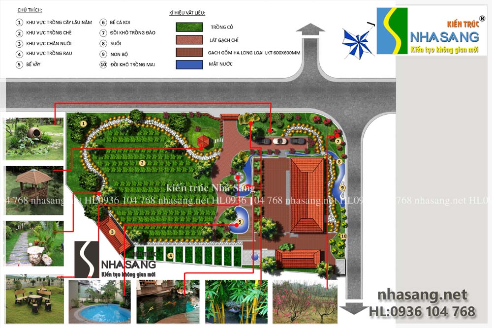 Thiết kế sân vườn truyền thống: Một không gian yên bình và mộc mạc của làng quê Việt 