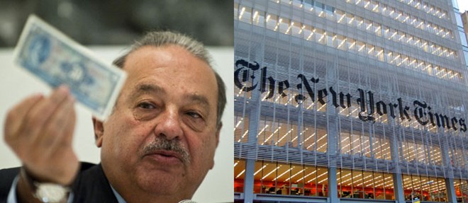 New York Times bán rẻ cổ phần cho Carlos Slim