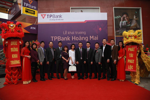 Khai trương Phòng giao dịch TPBank Hoàng Mai 