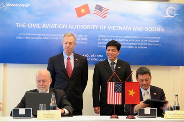 Boeing hỗ trợ hàng không Việt Nam bay thẳng đến Mỹ