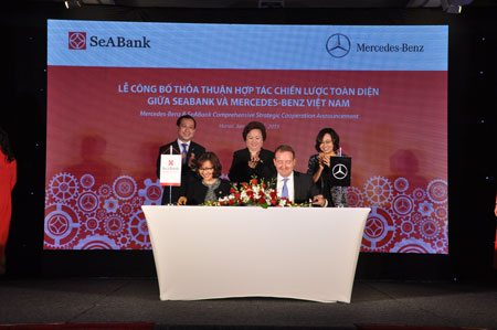 Mercedes - Benz và SeABank hợp tác chiến lược toàn diện