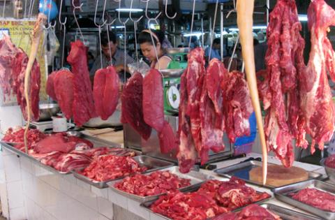 Nửa triệu 1kg thịt bò chợ ngày Tết