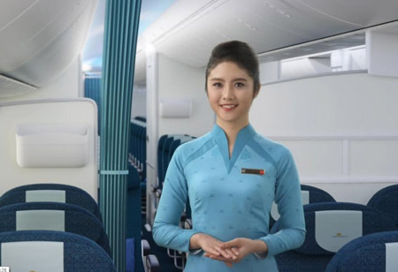 Một số hình ảnh khác về mẫu trang phục áo dài mới của Vietnam Airlines