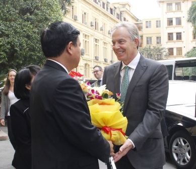 Cựu Thủ tướng Anh Tony Blair quan tâm đến cổ phần hóa Vietnam Airlines
