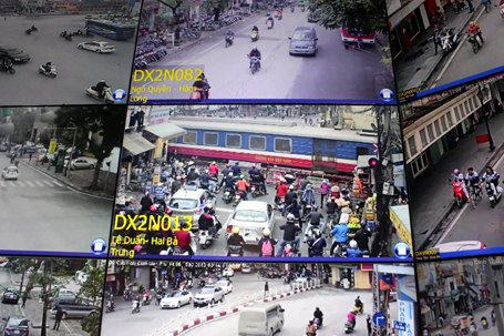 Camera giám sát ghi rõ hình ảnh từng tuyến đường