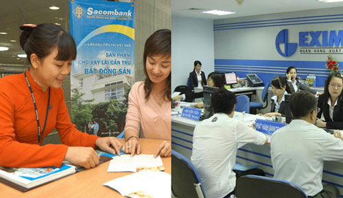 Dính vào Sacombank, NamABank: Eximbank tuột dốc
