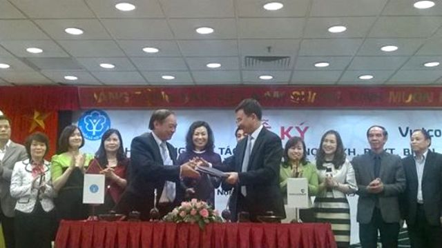 Vietcombank hợp tác thu nợ với Bảo hiểm Xã hội Việt Nam