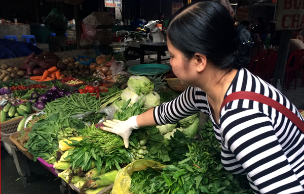 Giá rau ở các chợ trên địa bàn Hà Nội tăng mạnh do thời tiết nồm ẩm và mưa kéo dài