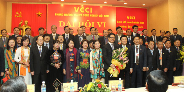 Ông Vũ Tiến Lộc tái đắc cử Chủ tịch VCCI