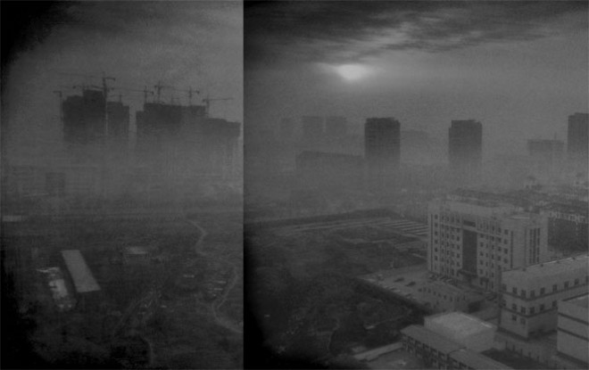 Ô nhiễm biến đô thị Trung Quốc thành “thành phố ma”