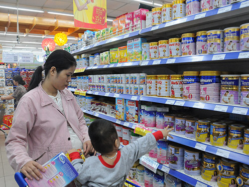 Thêm 42 sản phẩm sữa cho trẻ em tiếp tục được giảm giá