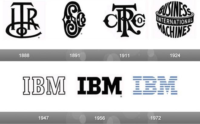 IBM chưa hề thay đổi logo kể từ năm 1972, nhưng đây vẫn là một trong những thương hiệu dễ nhận diện nhất trên thế giới.