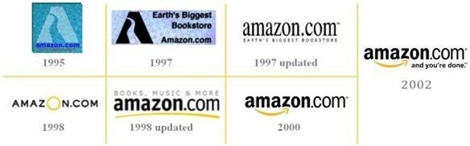 Logo của hãng bán lẻ trực tuyến Amazon đã thay đổi đáng kể sau nhiều năm, và giờ có vẻ như hãng này đã quay lại với logo hồi năm 2000.