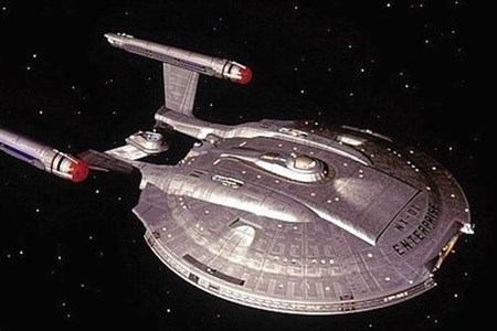 Con tàu vũ trụ nổi tiếng trong bộ phim Star Trek.