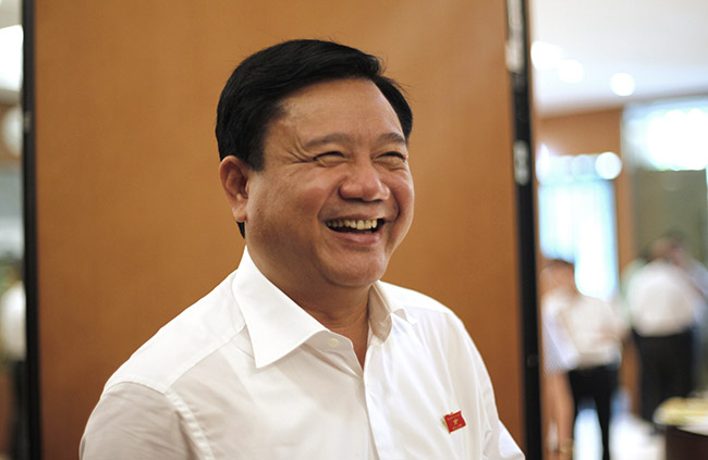 Bộ trưởng GTVT Đinh La Thăng (ảnh: Việt Hưng).